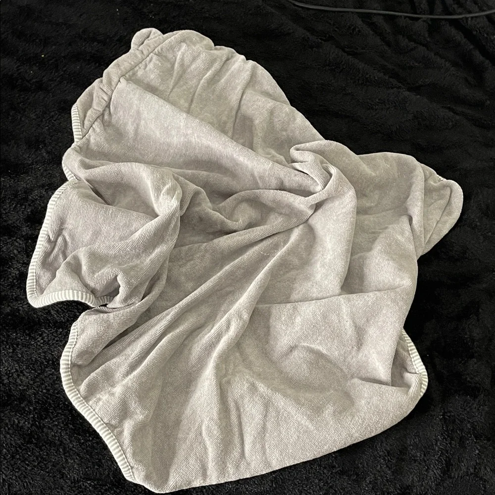 Carter's Soft Gray Elephant Hooded Towel Unisex